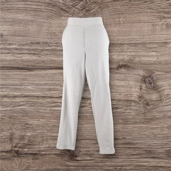 Athleta Beige Brooklyn Mid Rise Ankle Pant Womens Sz 8 Performance Athleisure - Picture 3 of 8